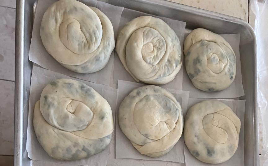 Cooking Scallion Pancakes